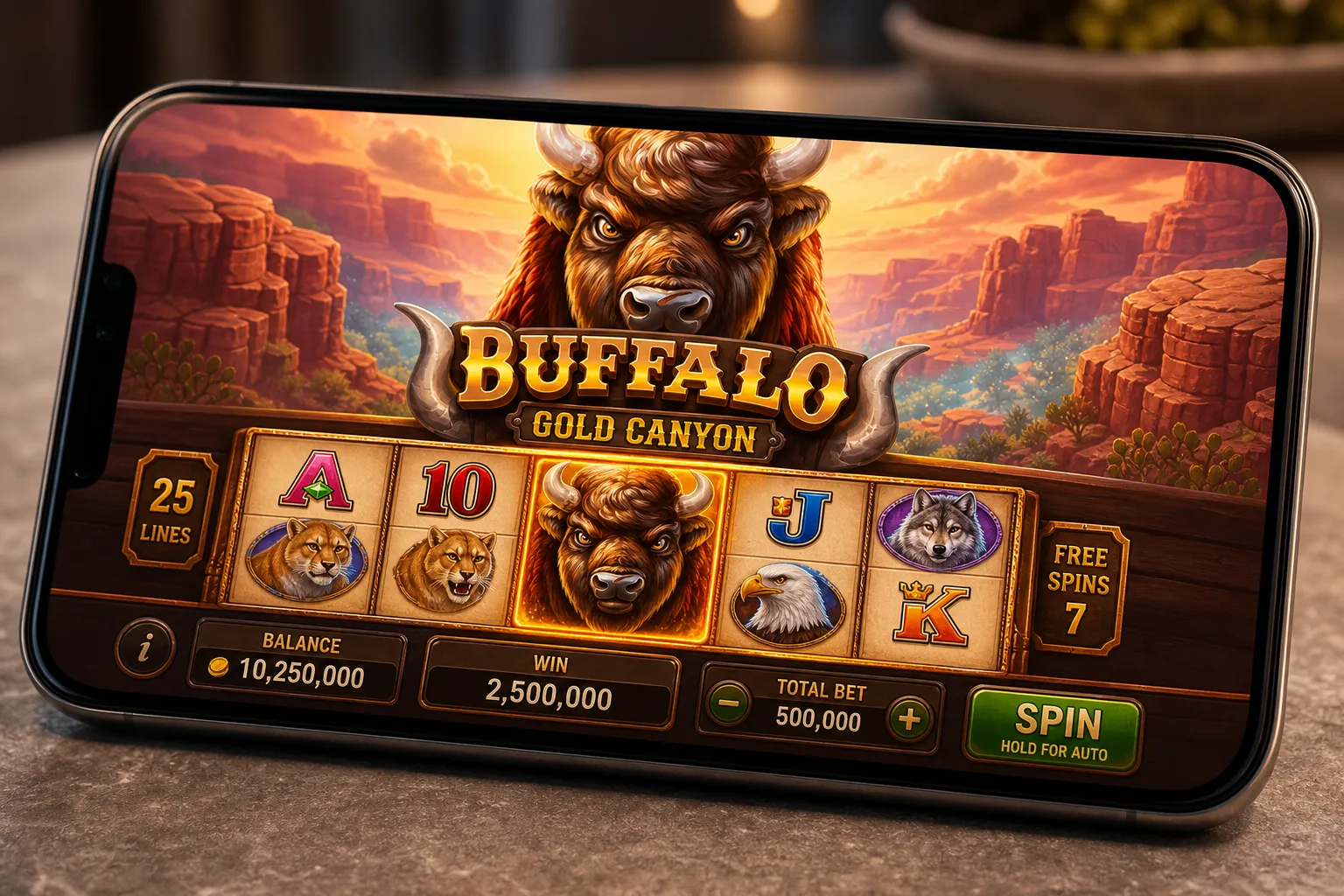 Buffalo Gold Canyon Screenshot 8 - real gameplay view