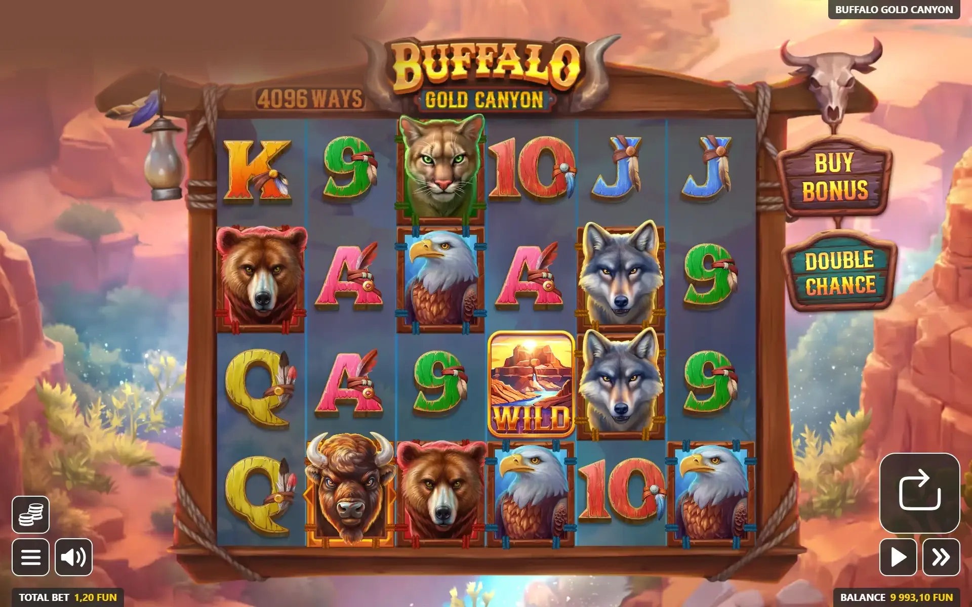 Buffalo Gold Canyon Screenshot 2 - real gameplay view